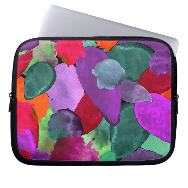 Colour crash laptop sleeve (Front)