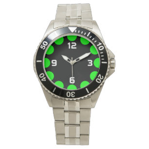 Colour Crescent - Green on Black Watch