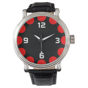 Colour Crescent - Red on Black Watch