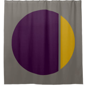 colour crush circles shower curtain