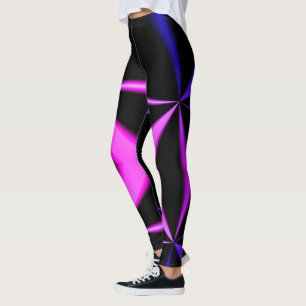 Colour Curl Abstract Pattern Champ Leggings