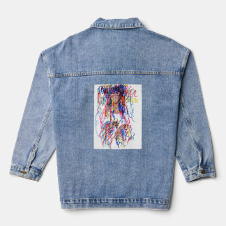 Colour Curls Denim Jacket