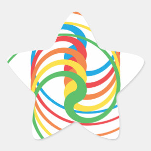 Colour Curves: Star Sticker