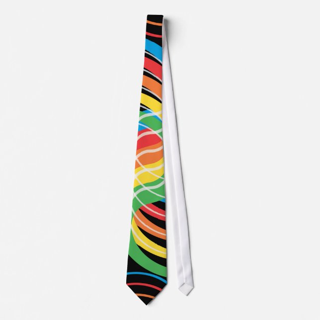 Colour Curves: Vector Illustration: Necktie / Tie (Front)