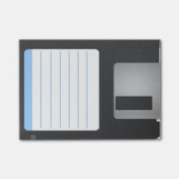 Colour Custom Floppy Post-its