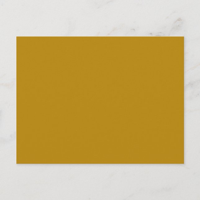 Colour dark goldenrod postcard (Front)