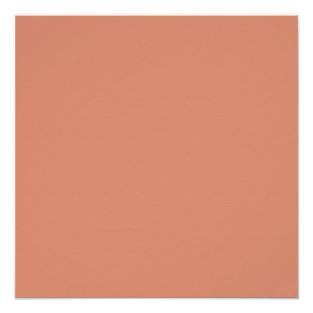 colour dark salmon poster (Front)