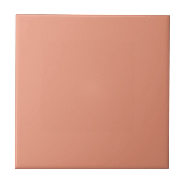 colour dark salmon tile (Front)