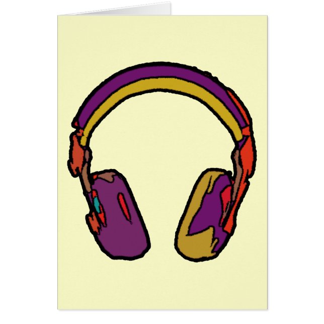 colour dj headphone (Front)