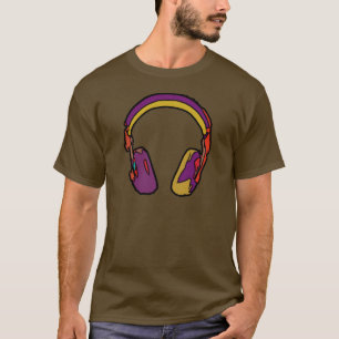 colour dj headphone T-Shirt