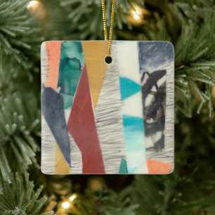 Colour Edge II Ceramic Ornament
