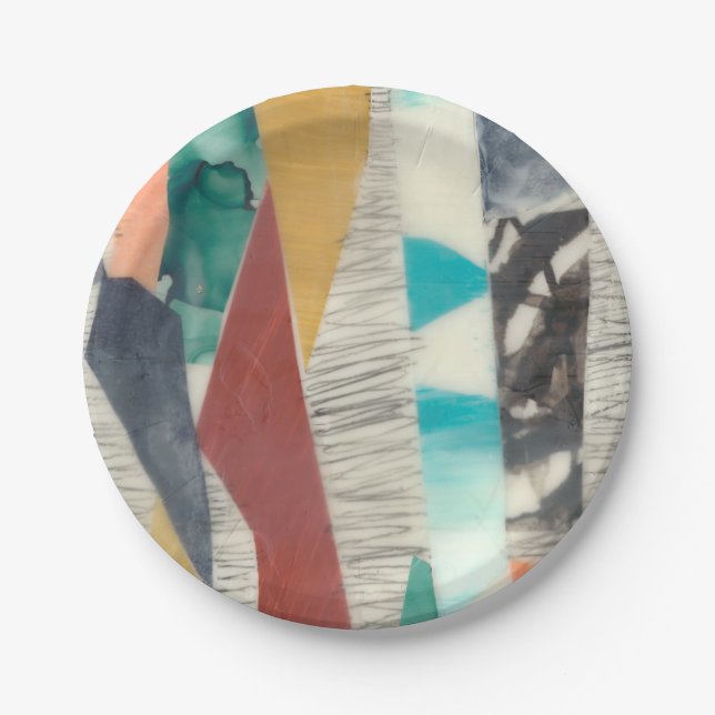 Colour Edge II Paper Plate (Front)