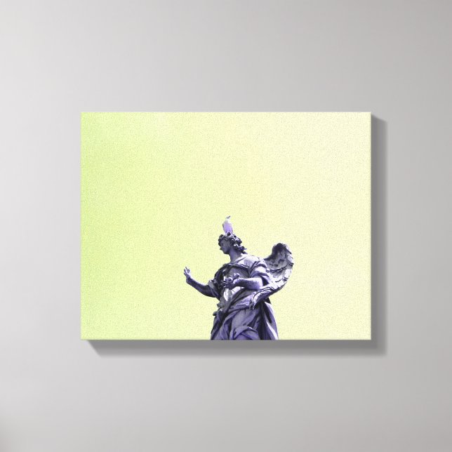 Colour effect, filtered, modern simple photography canvas print (Front)