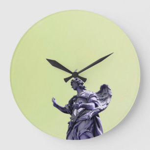 Colour effect, filtered, modern simple photography large clock