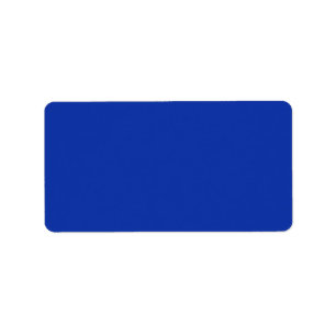 colour Egyptian blue Label