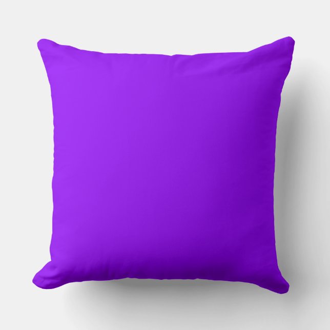 colour electric violet cushion (Front)