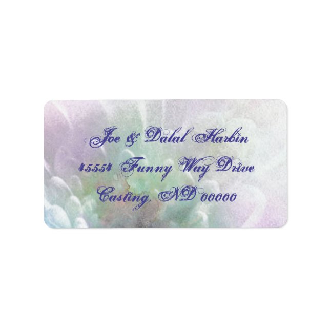 Colour Explosion Address Labels (Front)