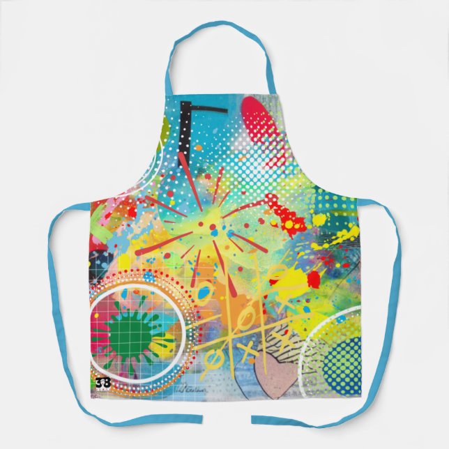 Colour Explosion Apron (Front)
