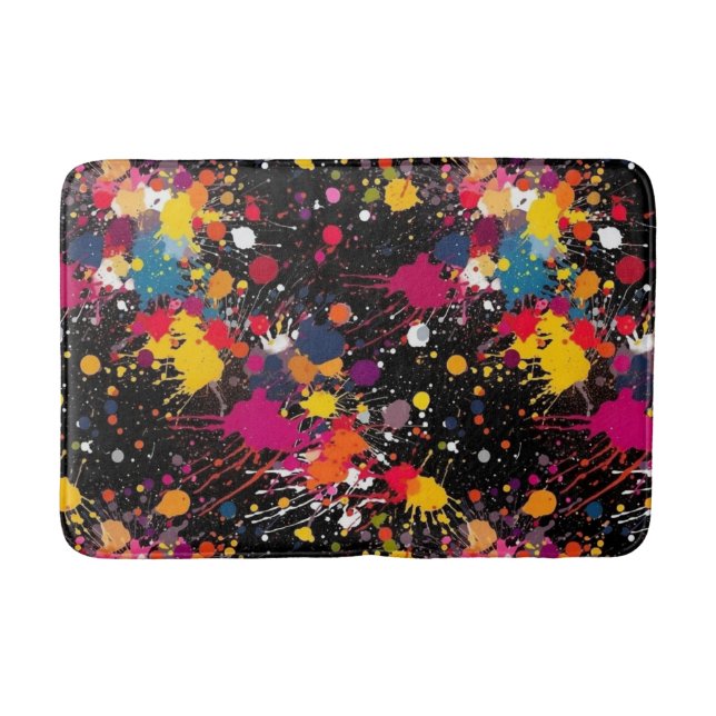 Colour Explosion Bath Mat (Front)