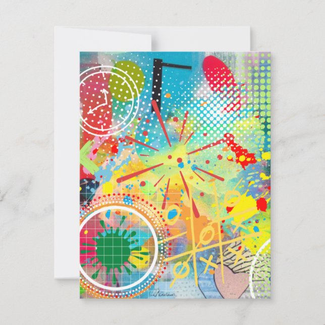 Colour Explosion Card (Front)