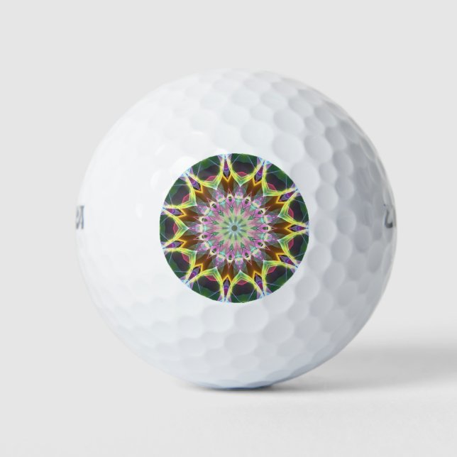 Colour Explosion Golf Balls (Front)