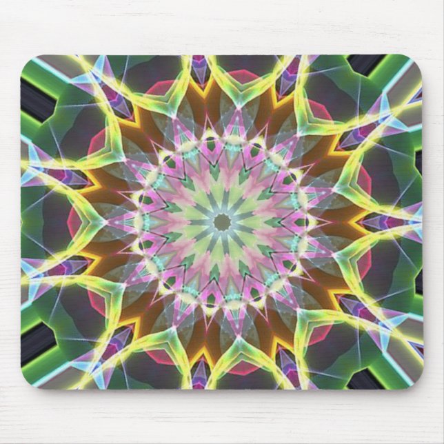Colour Explosion Mouse Mat (Front)