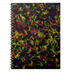 Colour explosion notebook