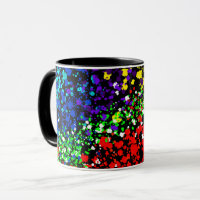 Colour Explosion Paint Dots Colourful Modern Cool