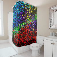Colour Explosion Paint Dots Colourful Modern Cool