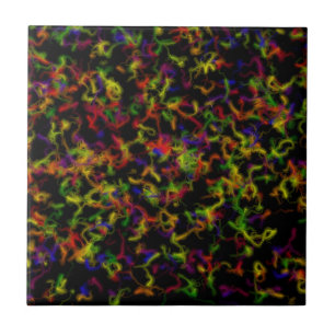 Colour explosion tile