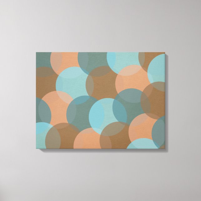 Colour Explosion Wrapped Canvas (Palette 2) (Front)