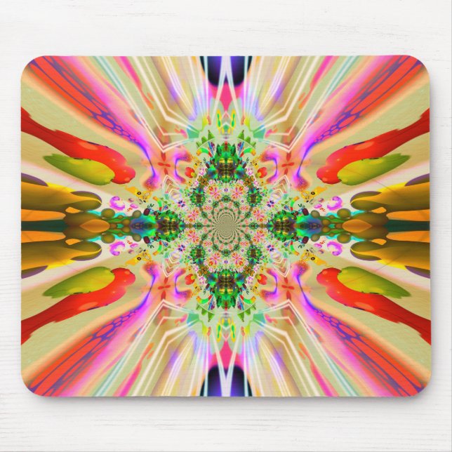 Colour Flares Mousepad (Front)
