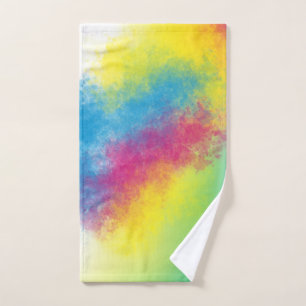 colour flash hand towel
