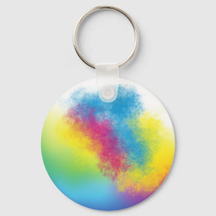 colour flash key ring