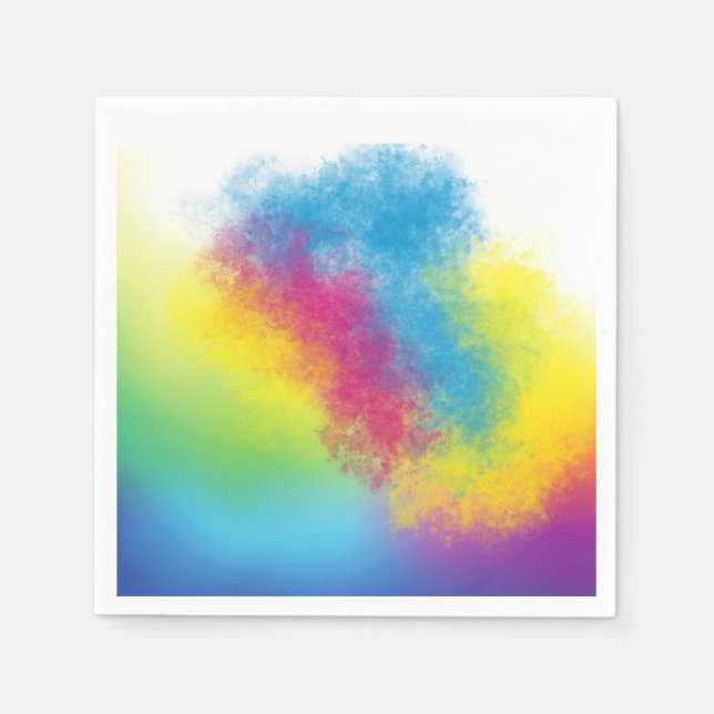 colour flash napkin (Front)