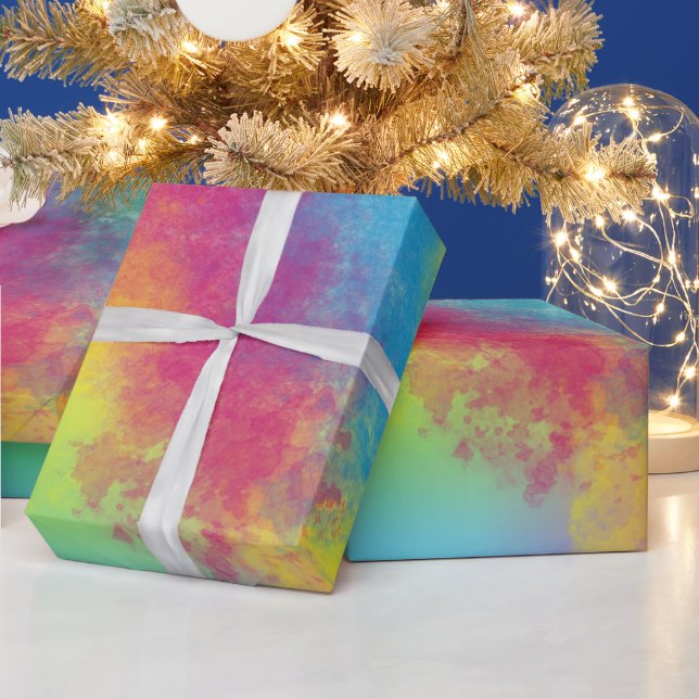 colour flash wrapping paper (Holidays)