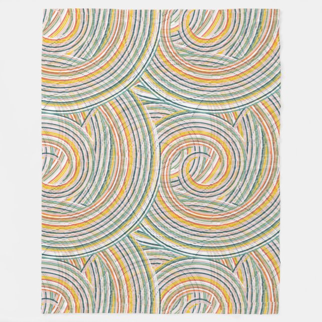 Colour Fleece Blanket (Front)