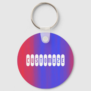Colour Flow - Template Key Ring