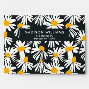 Colour Flowers Modern Minimalist Simple  Envelope