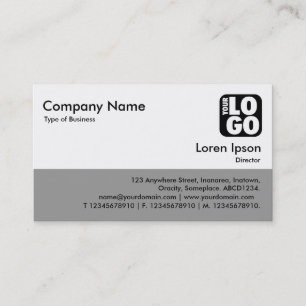 Colour Footer Business Card