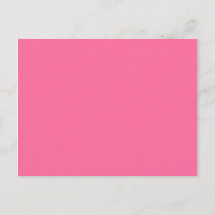 colour French pink Postcard