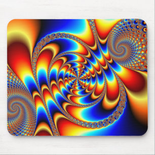 Colour Fun - Fractal Mouse Mat