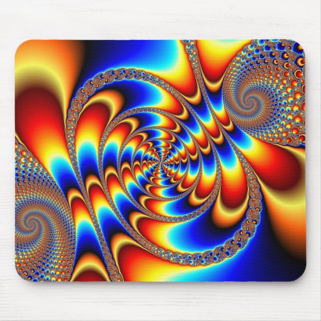 Colour Fun - Fractal Mouse Mat (Front)