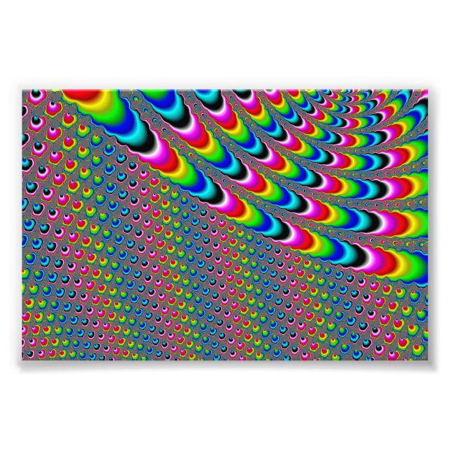 Colour Game - Fractal Art Photo Print (Front)