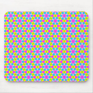 Colour Geometric Pattern 02 Mouse Mat