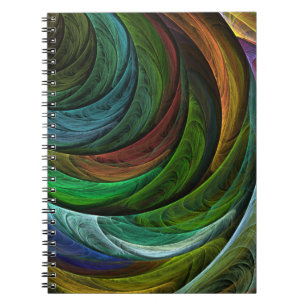 Colour Glory Abstract Art Notebook