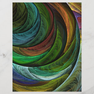 Colour Glory Modern Abstract Art Pattern Elegant
