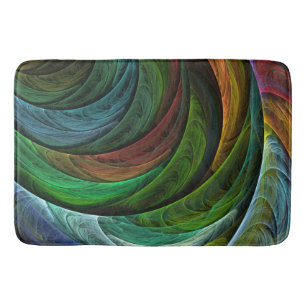 Colour Glory Modern Abstract Art Pattern Elegant Bath Mat