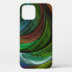 Colour Glory Modern Abstract Art Pattern Elegant iPhone 12 Case