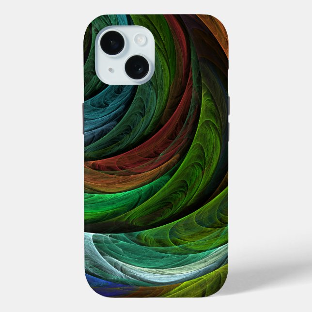 Colour Glory Modern Abstract Art Pattern Elegant Case-Mate iPhone Case (Back)